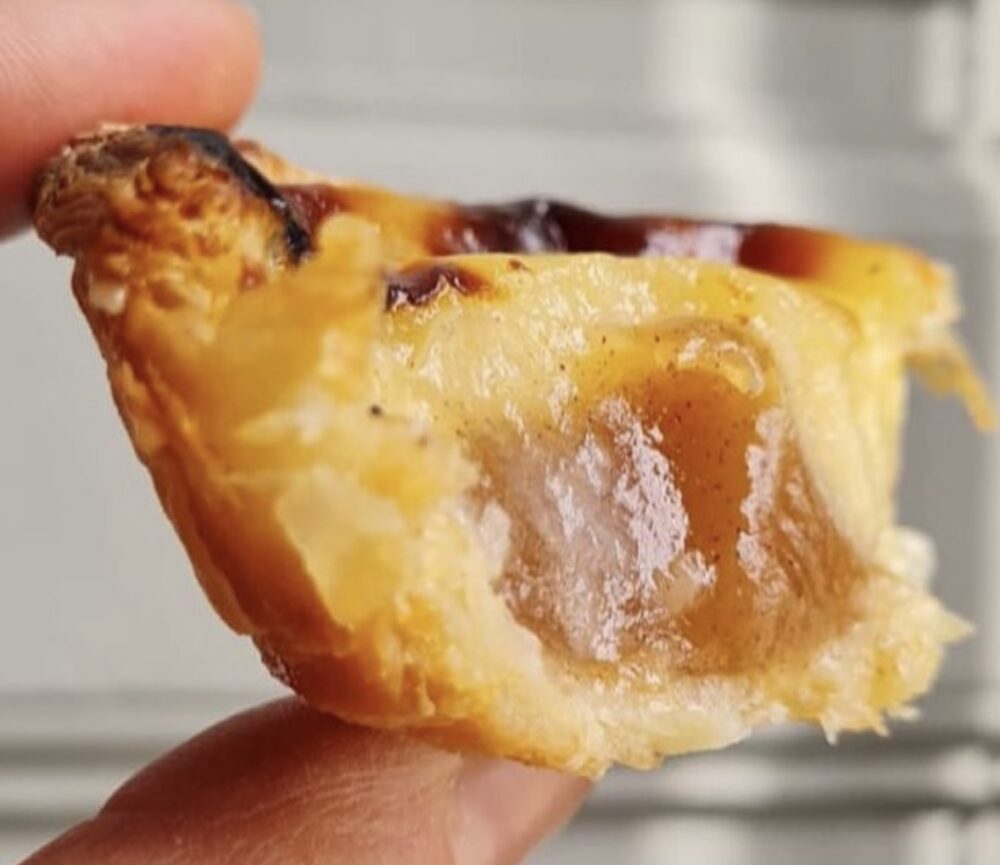 Pastel de nata pommes-cannelle