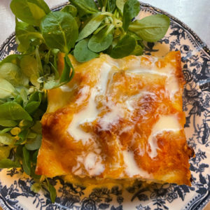 Lasagnes de morue chez ALMA BORDEAUX