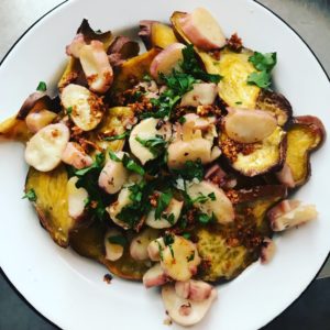 Poulpe à la patate douce ALMA