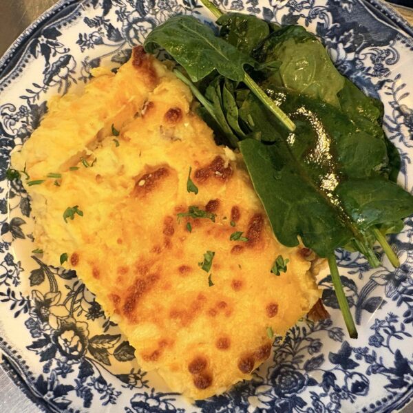 Parmentier de morue préparé par ALMA