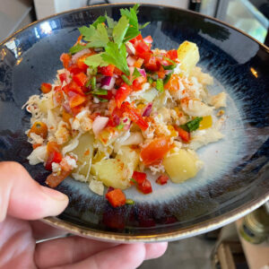 salade de morue façon bistrot