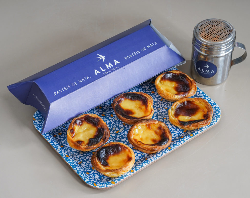 Boîtes de 6 pasteis de nata