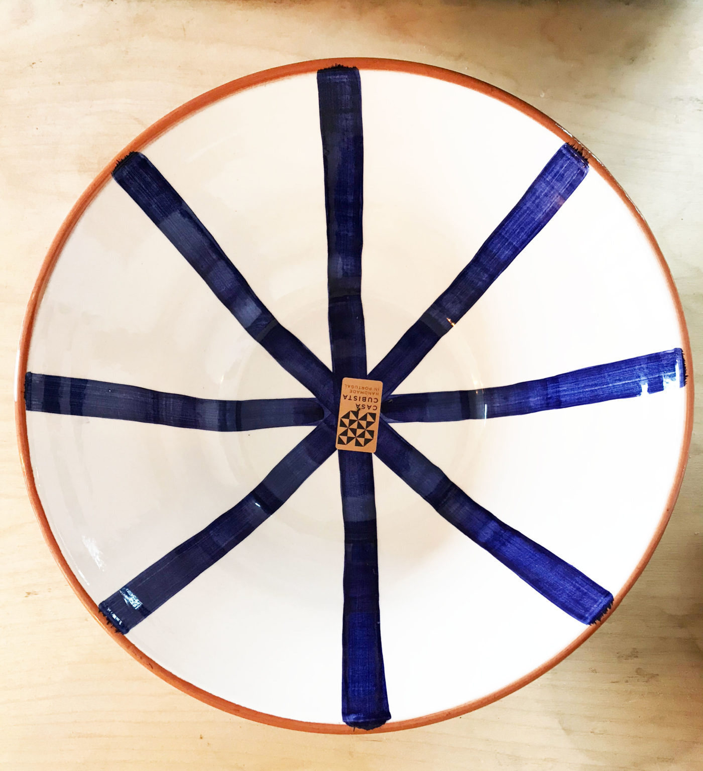 Saladier soleil bleu ALMA