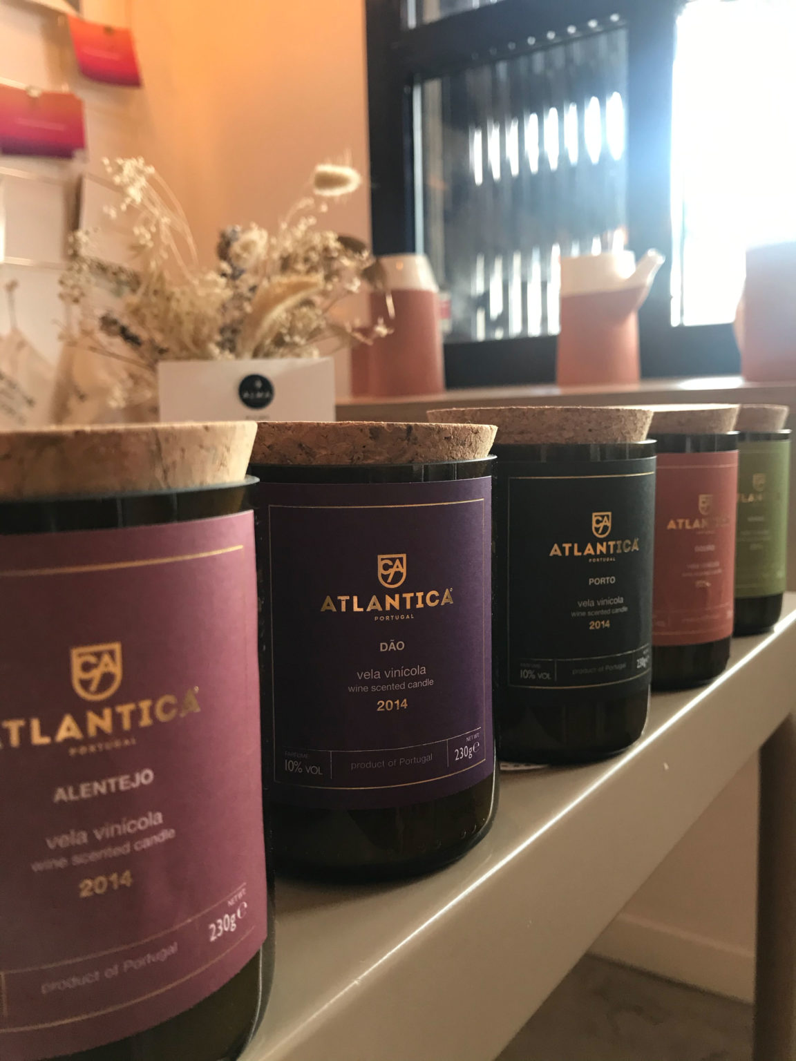 Bougie aux senteurs du Portugal