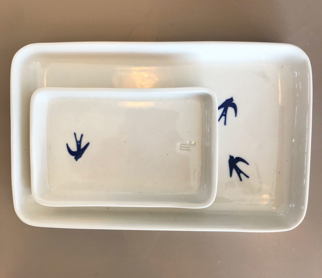 Assiette rectangulaire