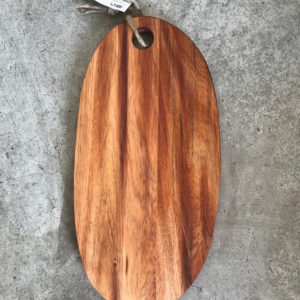 planche en bois ovale