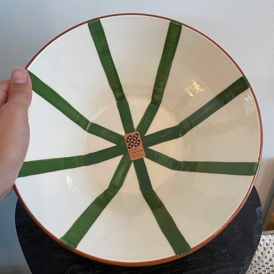 saladier soleil vert Casa Cubista