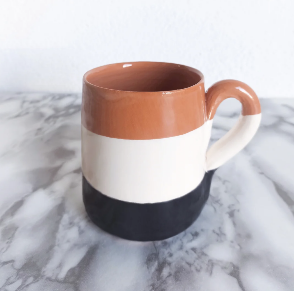 Mug traditionnel 3 couleurs Casa Cubista