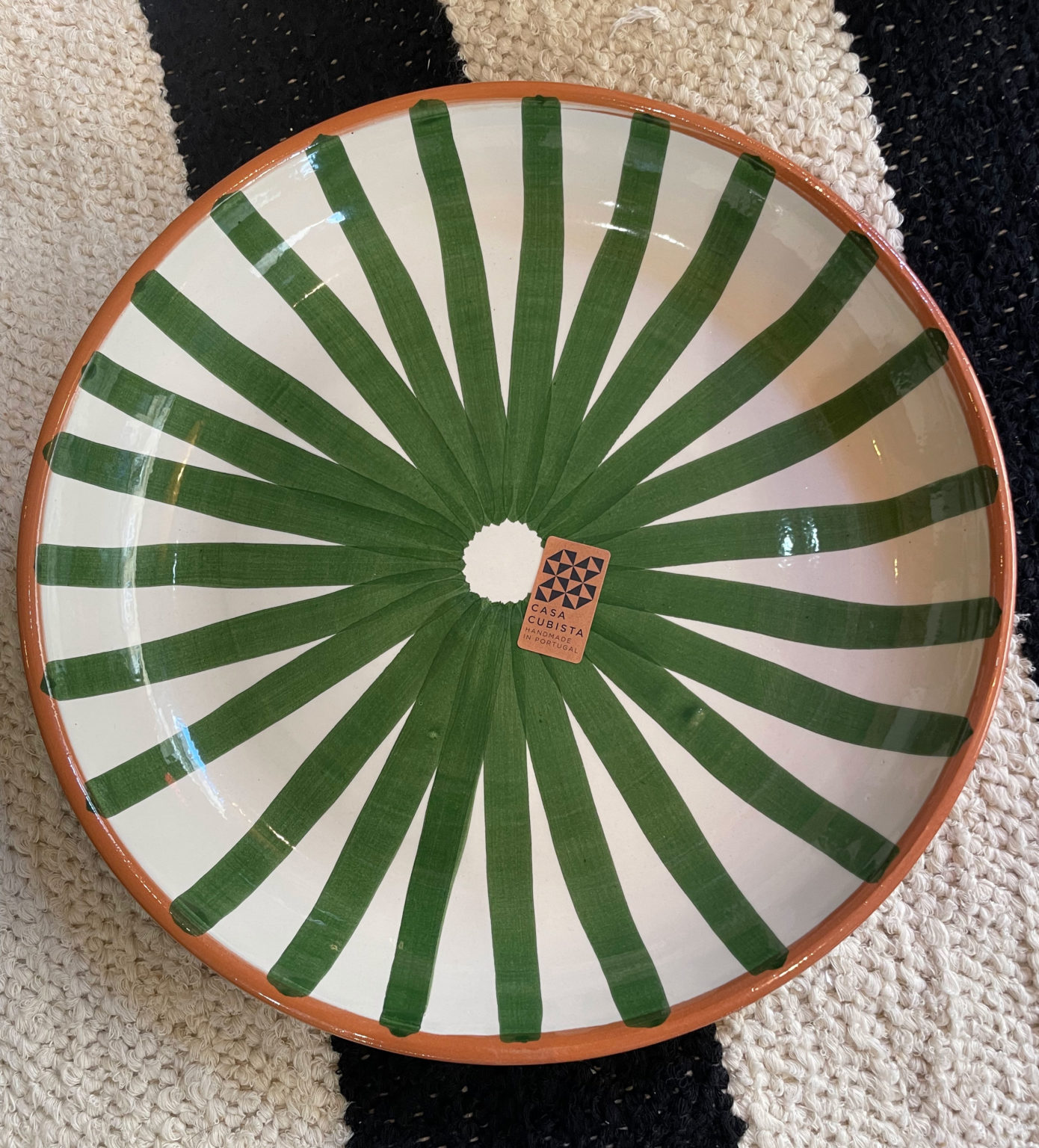 Saladier étoile vert