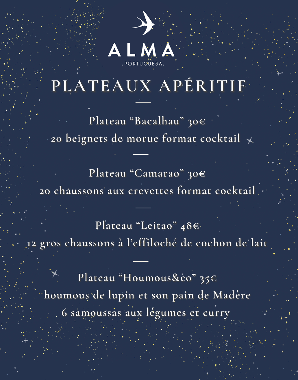 plateaux apéritif spécial fêtes