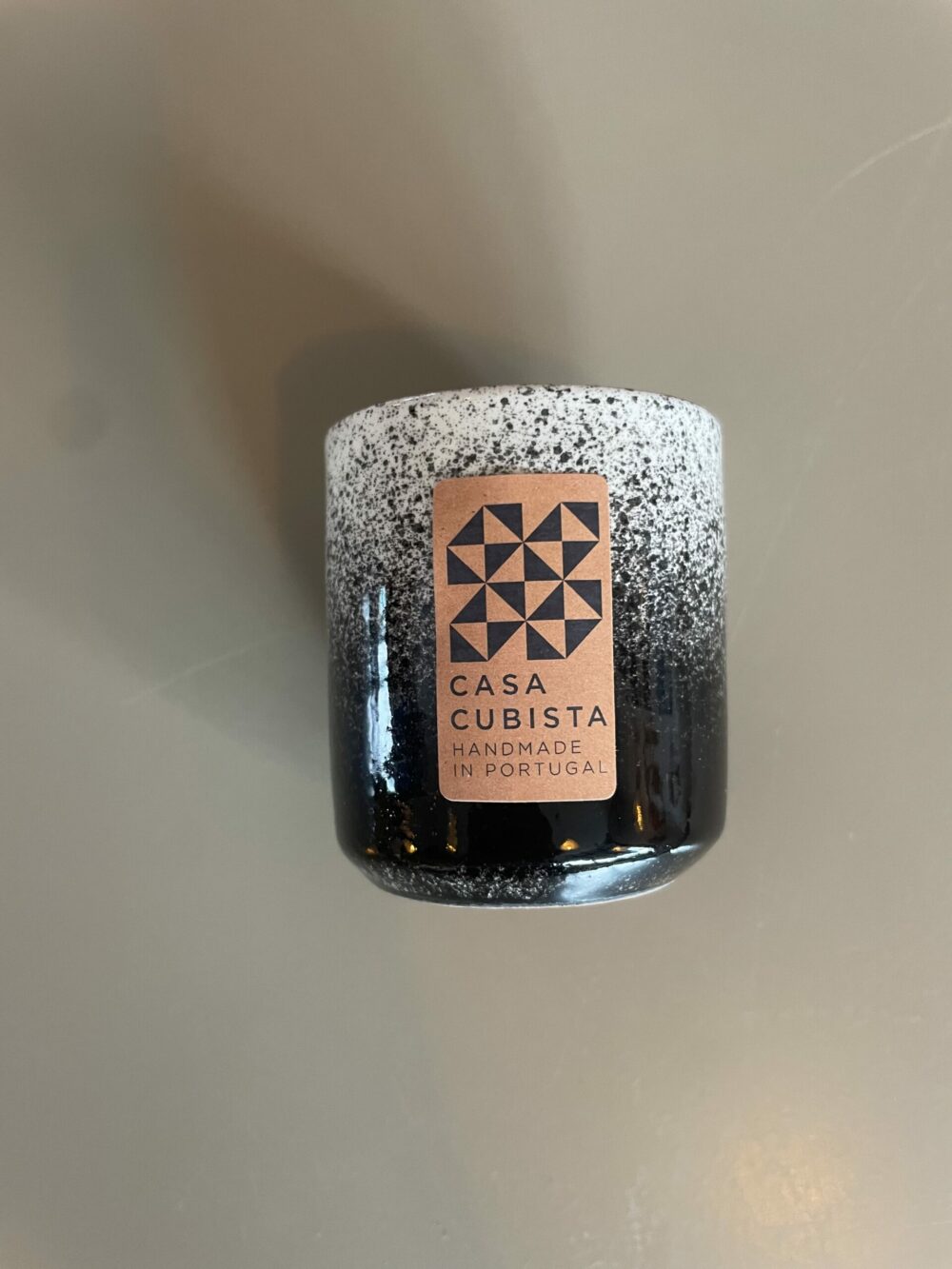 Gobelet expresso spray noir