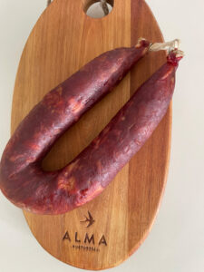 chorizo portugais à flamber ou cuire en vente chez ALMA BORDEAUX