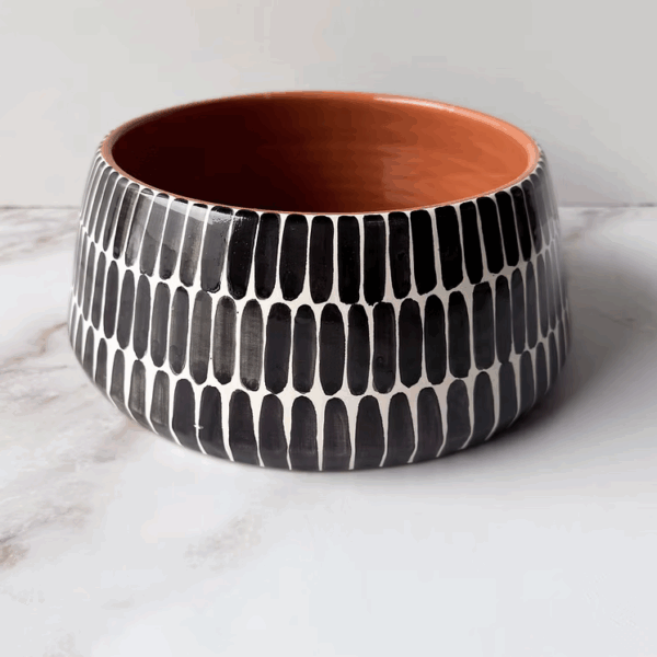 saladier pot en céramique casa cubista