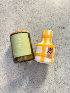 coffret bougie "Minho" et vase Casa Cubista chez ALMA PORTUGUESA