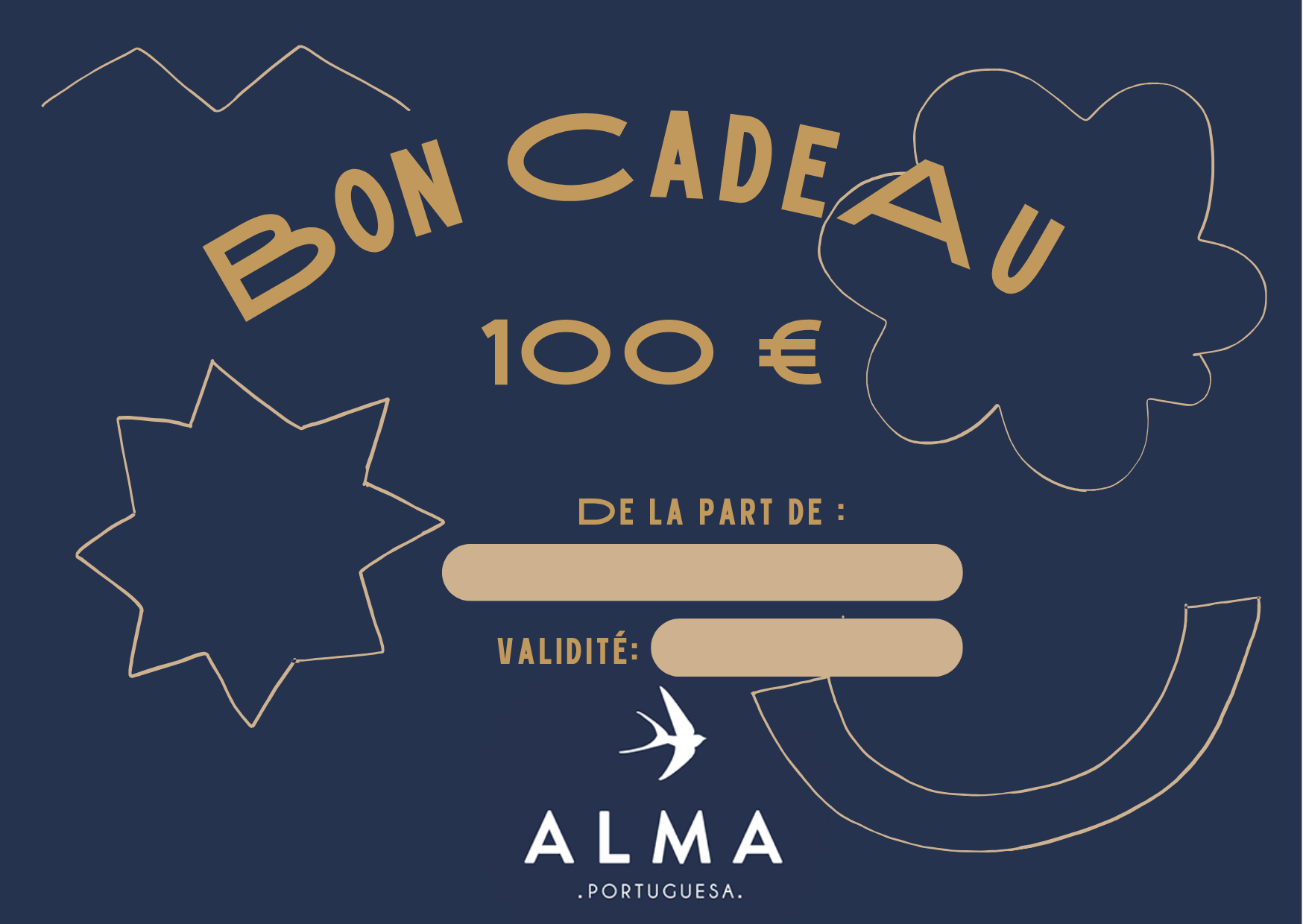 bon cadeaux 100€