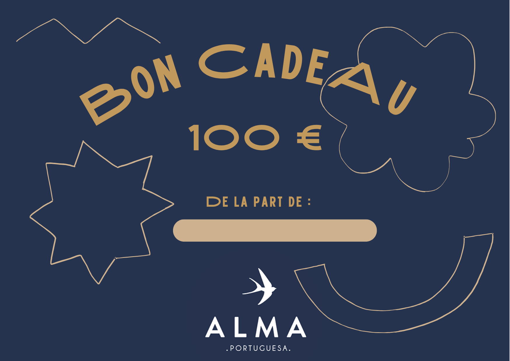 bon cadeaux 100€