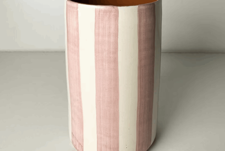 Gobelet en céramique artisanale Casa Cubista en vente chez ALMA PORTUGUESA à Bordeaux